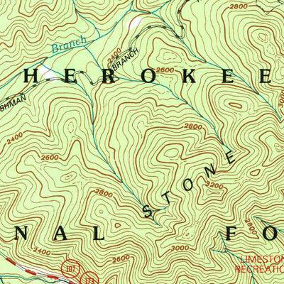 United States Geological Survey Unicoi, TN-NC (2003, 24000-Scale) digital map