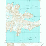 United States Geological Survey Unimak A-6, AK (1989, 63360-Scale) digital map