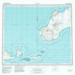United States Geological Survey Unimak, AK (1951, 250000-Scale) digital map
