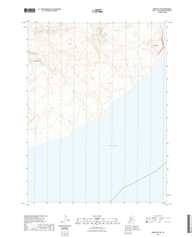 United States Geological Survey Unimak B-2 NE, AK (2021, 25000-Scale) digital map