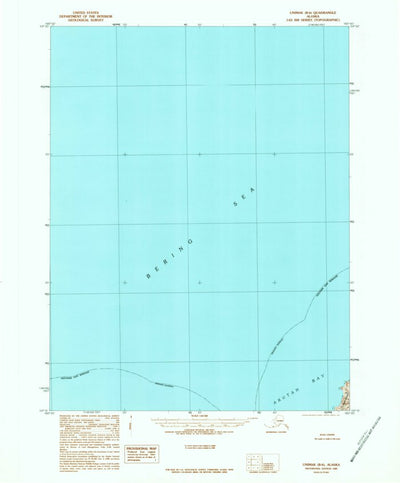 United States Geological Survey Unimak B-6, AK (1989, 63360-Scale) digital map