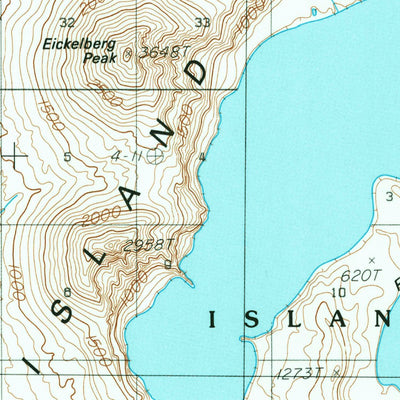 United States Geological Survey Unimak C-2, AK (1989, 63360-Scale) digital map