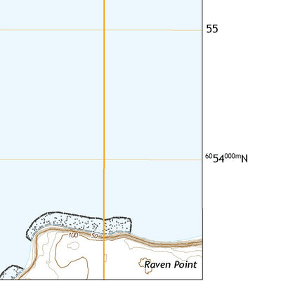 United States Geological Survey Unimak C-3 NW, AK (2021, 25000-Scale) digital map