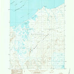 United States Geological Survey Unimak D-1, AK (1989, 63360-Scale) digital map