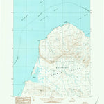 United States Geological Survey Unimak D-2, AK (1989, 63360-Scale) digital map