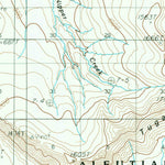 United States Geological Survey Unimak D-2, AK (1989, 63360-Scale) digital map