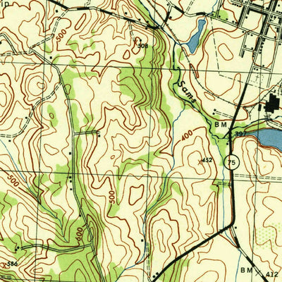 United States Geological Survey Union Bridge, MD (1944, 31680-Scale) digital map