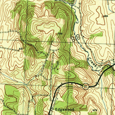 United States Geological Survey Union Bridge, MD (1944, 31680-Scale) digital map