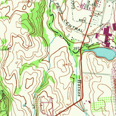 United States Geological Survey Union Bridge, MD (1953, 24000-Scale) digital map