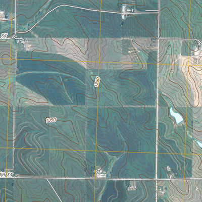 United States Geological Survey Union Center SE, IA (2010, 24000-Scale) digital map
