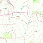 United States Geological Survey Union Center, TX (1969, 24000-Scale) digital map