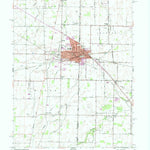 United States Geological Survey Union City, IN-OH (1960, 24000-Scale) digital map