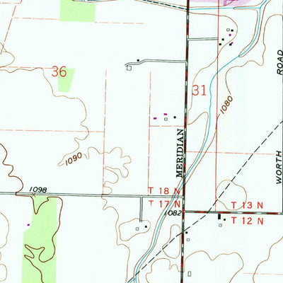 United States Geological Survey Union City, IN-OH (1960, 24000-Scale) digital map