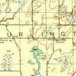 United States Geological Survey Union City, MI (1918, 62500-Scale) digital map