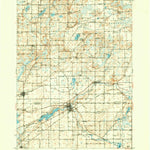 United States Geological Survey Union City, MI (1950, 62500-Scale) digital map