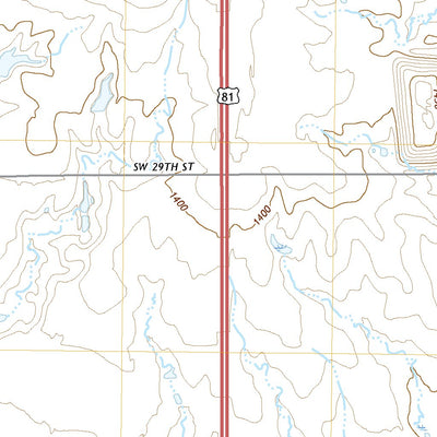 United States Geological Survey Union City, OK (2022, 24000-Scale) digital map