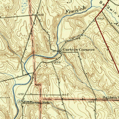 United States Geological Survey Union City, PA-NY (1932, 62500-Scale) digital map