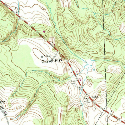 United States Geological Survey Union City, PA-NY (1968, 24000-Scale) digital map