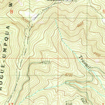 United States Geological Survey Union Creek, OR (1989, 24000-Scale) digital map