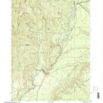 United States Geological Survey Union Creek, OR (1997, 24000-Scale) digital map