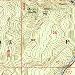 United States Geological Survey Union Creek, OR (1997, 24000-Scale) digital map