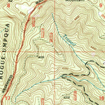 United States Geological Survey Union Creek, OR (1997, 24000-Scale) digital map