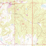 United States Geological Survey Union East, MS (1972, 24000-Scale) digital map
