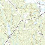 United States Geological Survey Union East, MS (2020, 24000-Scale) digital map