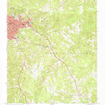 United States Geological Survey Union East, SC (1971, 24000-Scale) digital map