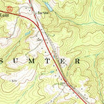 United States Geological Survey Union East, SC (1971, 24000-Scale) digital map