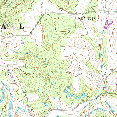 United States Geological Survey Union Furnace, OH (1961, 24000-Scale) digital map