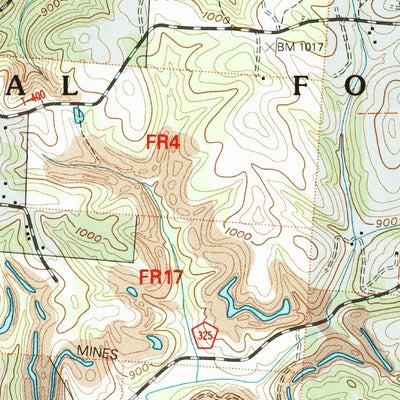 United States Geological Survey Union Furnace, OH (2002, 24000-Scale) digital map