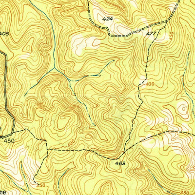 United States Geological Survey Union, GA-AL (1949, 24000-Scale) digital map