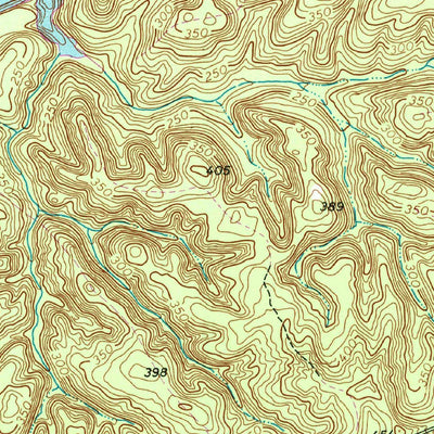 United States Geological Survey Union, GA-AL (1955, 24000-Scale) digital map