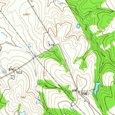 United States Geological Survey Union High, TX (1965, 24000-Scale) digital map