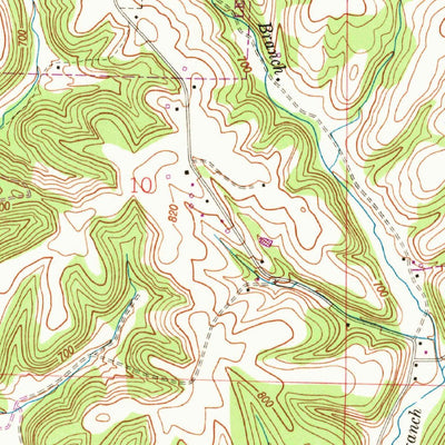 United States Geological Survey Union Hill, AL-TN (1948, 24000-Scale) digital map