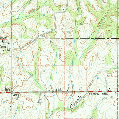 United States Geological Survey Union, IN (1961, 24000-Scale) digital map