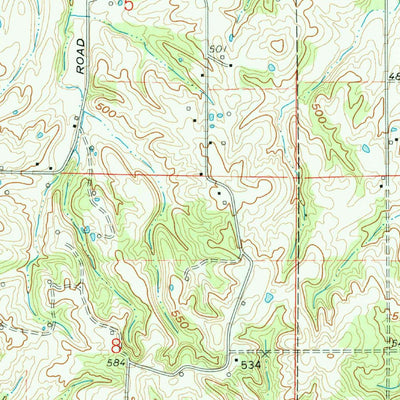 United States Geological Survey Union, IN (1961, 24000-Scale) digital map