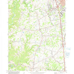 United States Geological Survey Union, KY (1982, 24000-Scale) digital map