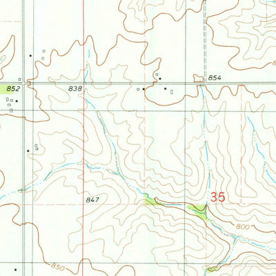 United States Geological Survey Union Mills, IA (1980, 24000-Scale) digital map