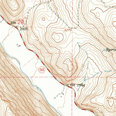 United States Geological Survey Union, OR (1965, 24000-Scale) digital map