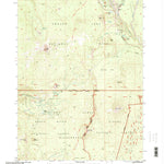 United States Geological Survey Union Peak, OR (1998, 24000-Scale) digital map