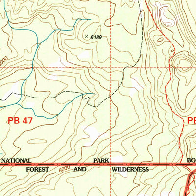 United States Geological Survey Union Peak, OR (1998, 24000-Scale) digital map