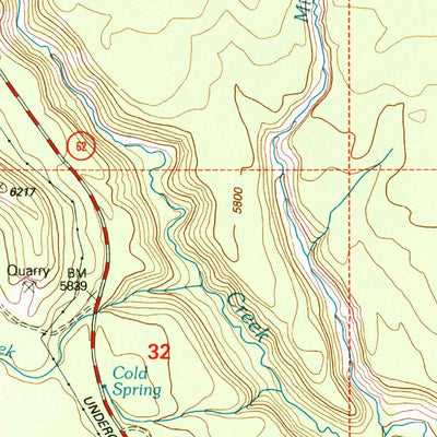 United States Geological Survey Union Peak, OR (1998, 24000-Scale) digital map