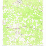 United States Geological Survey Union Point, GA (1965, 24000-Scale) digital map