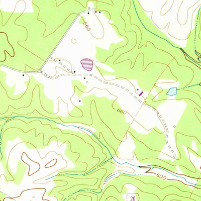 United States Geological Survey Union Point, GA (1965, 24000-Scale) digital map