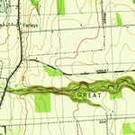 United States Geological Survey Union Springs, NY (1943, 31680-Scale) digital map