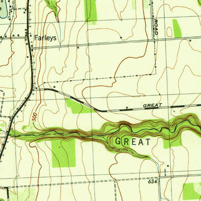 United States Geological Survey Union Springs, NY (1943, 31680-Scale) digital map