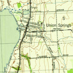 United States Geological Survey Union Springs, NY (1943, 31680-Scale) digital map