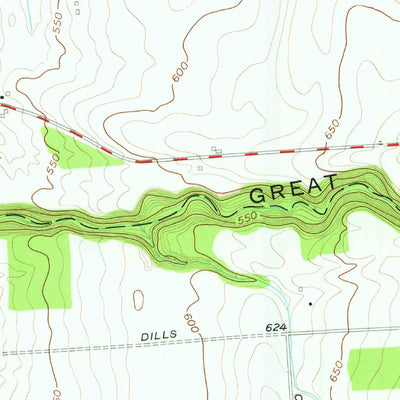 United States Geological Survey Union Springs, NY (1955, 24000-Scale) digital map